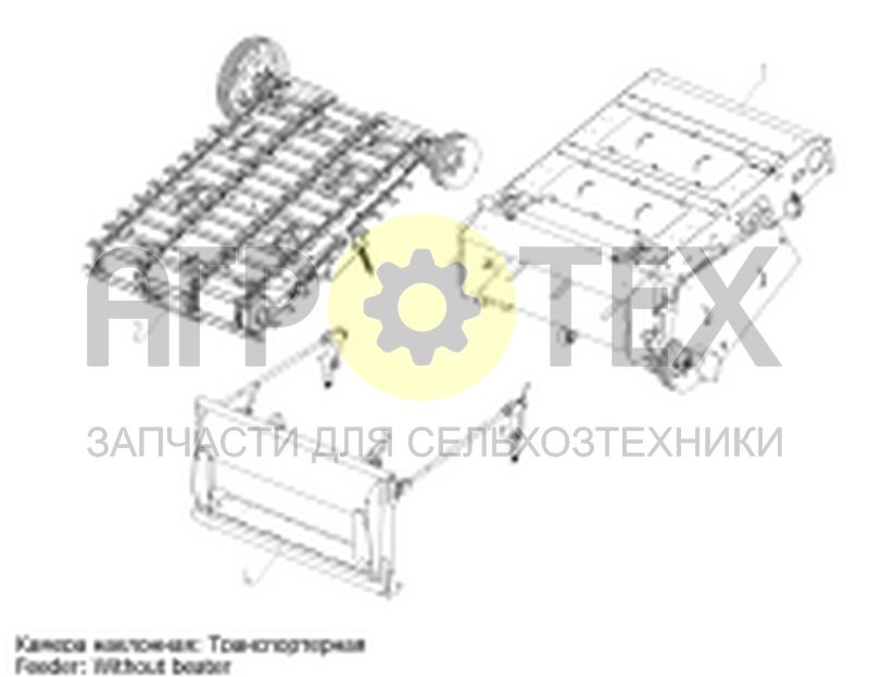 Чертеж Наклонная камера (ACROS-585.03.00.000Ф)